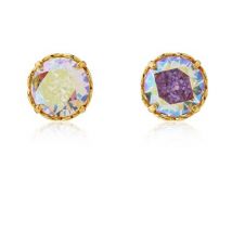 Kate Spade New York Gold Sparkle Round Earrings