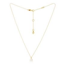 Kate Spade New York Gold Pearl Trio Prong Necklace