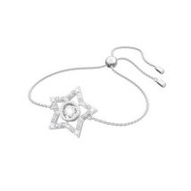 Swarovski Silver Stella Star Pull Bracelet