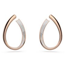 Swarovski Exist Rose Gold Loop Earrings