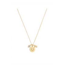 Kate Spade New York Gold Medallion Charm Necklace