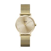 CLUSE Gold Minuit Mesh Watch