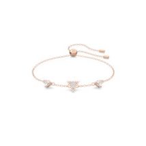 Swarovski Ortyx Rose Gold Triangle Pull Bracelet