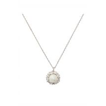 Kate Spade New York Silver Pearl Halo Necklace