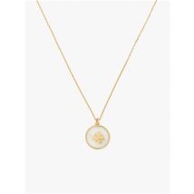 Kate Spade New York Gold Clover Pearl Necklace