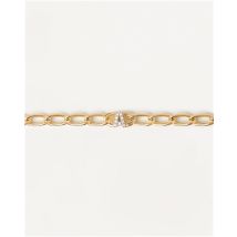 PDPAOLA Letter Chain Bracelet