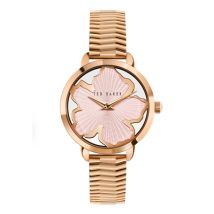 Ted Baker Rose Gold + Pink Magnolia Bracelet Watch