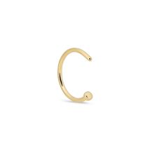 Over & Over Stainless Steel Gold Open Nose Ring