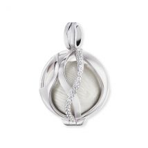 Angel Whisperer Silver While Paradise Small Soundball Necklace