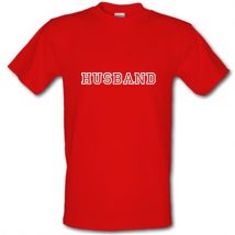 HUSBAND male t-shirt.