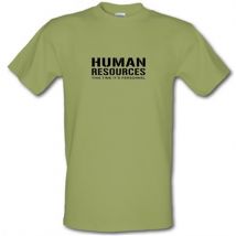 Human Resources This Time It's Personnel male t-shirt.
