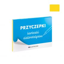 PRZYCZEPKI - żółte karteczki elektrostatyczne - 100 szt.