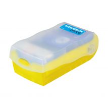 MEMOBOX CROCO YELLOW - pudełko do nauki z fiszek