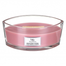 WoodWick - Pressed Blooms &amp; Patchouli Ellipse Jar Candle (453g)