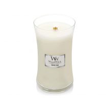 Woodwick - White Teak Large Hourglass Candle
