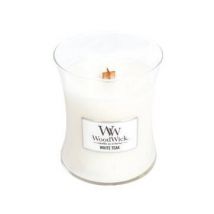 WoodWick - White Teak Medium Hourglass Candle