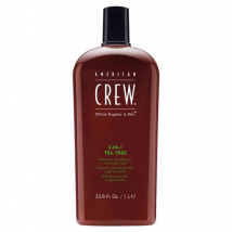 American Crew - Men 3-IN-1 Tea Tree Shampoo, Conditioner and Body Wash (450ml)