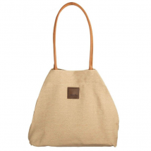 Heritage Traditions -Tweed Envelope Bag - Tan Canvas