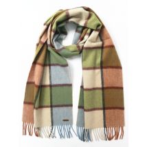 Hortons England 100% Lambswool &#039;Hexham&#039; Scarf - Patch Check