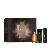 Hugo Boss -The Scent 3 Piece Gift Set: Eau de Toilette (100ml) &amp; Eau de Toilette Travel Spray (10ml) &amp; Shower Gel (100ml)