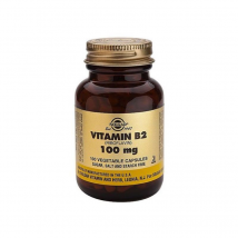 Solgar - Vitamin B2 100mg Riboflavin (100 Vegetable Capsules)