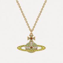 Vivienne Westwood - Kika Pendant Gold/ Peridot, Citrine