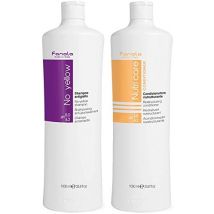 Fanola No Yellow Shampoo &amp; NutriCare Conditioner Set 1000ml