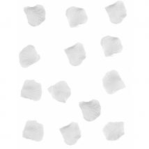 288 Confettis de décoration en pétales de rose (Blanc)