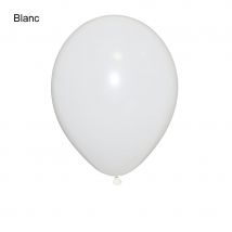 50 ballons 30 cm (Blanc)