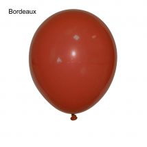50 ballons 30 cm (Bordeaux)