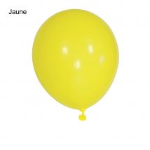50 ballons 30 cm (Jaune)