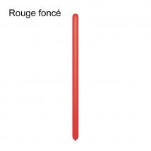 50 ballons à sculpter (Rouge foncé)