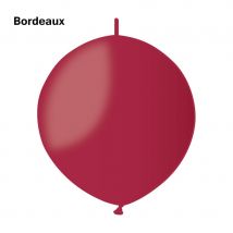 50 ballons ronds avec lien (Bordeaux)