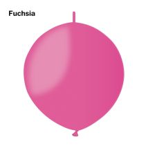 50 ballons ronds avec lien (Fuschia)