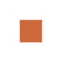 50 serviette de 33cm de côté (Orange)