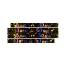 Banderole Anniversaire Feux d'artifice 3,60m (50 ans)