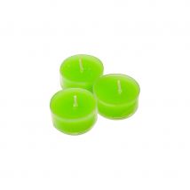 Bougies chauffe-plats, par 6 (Verte)