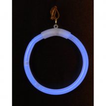Boucles d'oreilles rondes phosphorescentes (Bleu)