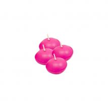 Bougies flottantes, par 4 (Fuchsia)