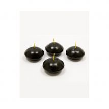 Bougies flottantes, par 4 (Noir)