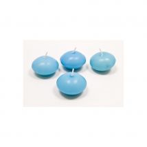 Bougies flottantes, par 4 (Turquoise)