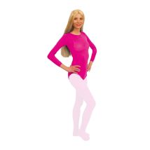 Body manches longues 140 deniers (FUSCHIA)
