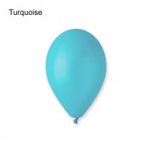 Ballons pastels de 30cm (Turquoise)