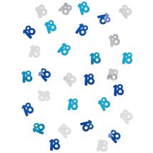 Confettis âge, 14g (18 ans, bleu)