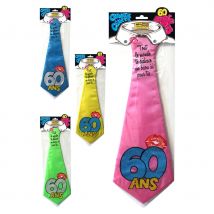 Cravate Anniversaire humoristique (60 ans)