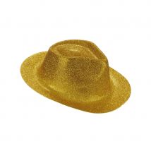 Chapeau borsalino pailleté (Or)
