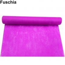 Chemin de table intissé de 30cm / 5m (Fuschia)