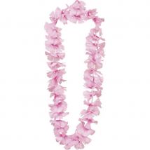 Collier Hawaïen fleuri (Rose)