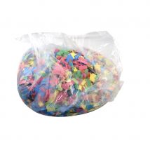 Confettis rectangulaires de scène, 10kg (Multicolores)