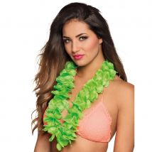 Collier Tahitien de luxe couleur fluo (Vert)